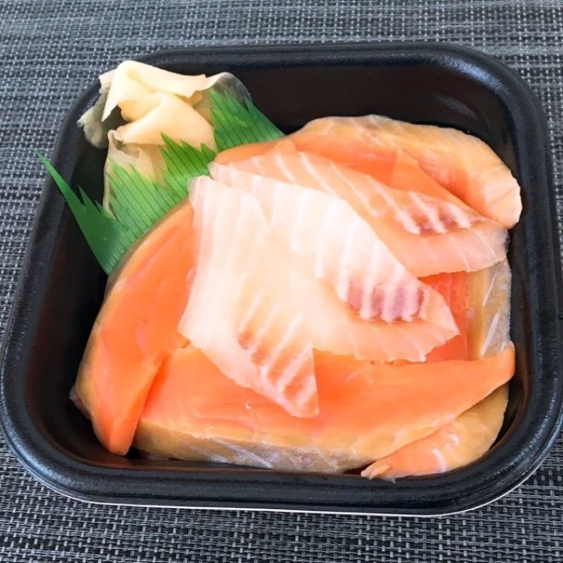 サーモン真鯛丼  海鮮寿司丼 丼丸 豊漁丸 下関店