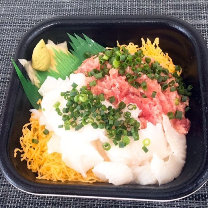 縁側ネギトロ丼 下関の魚介海鮮寿司丼 丼丸 豊漁丸