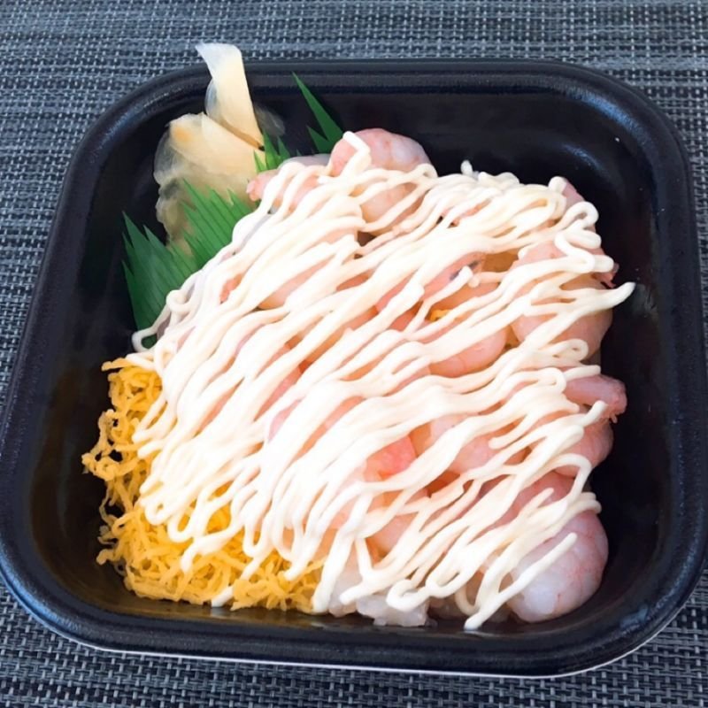 エビマヨ丼 下関魚介海鮮寿司丼 丼丸 豊漁丸